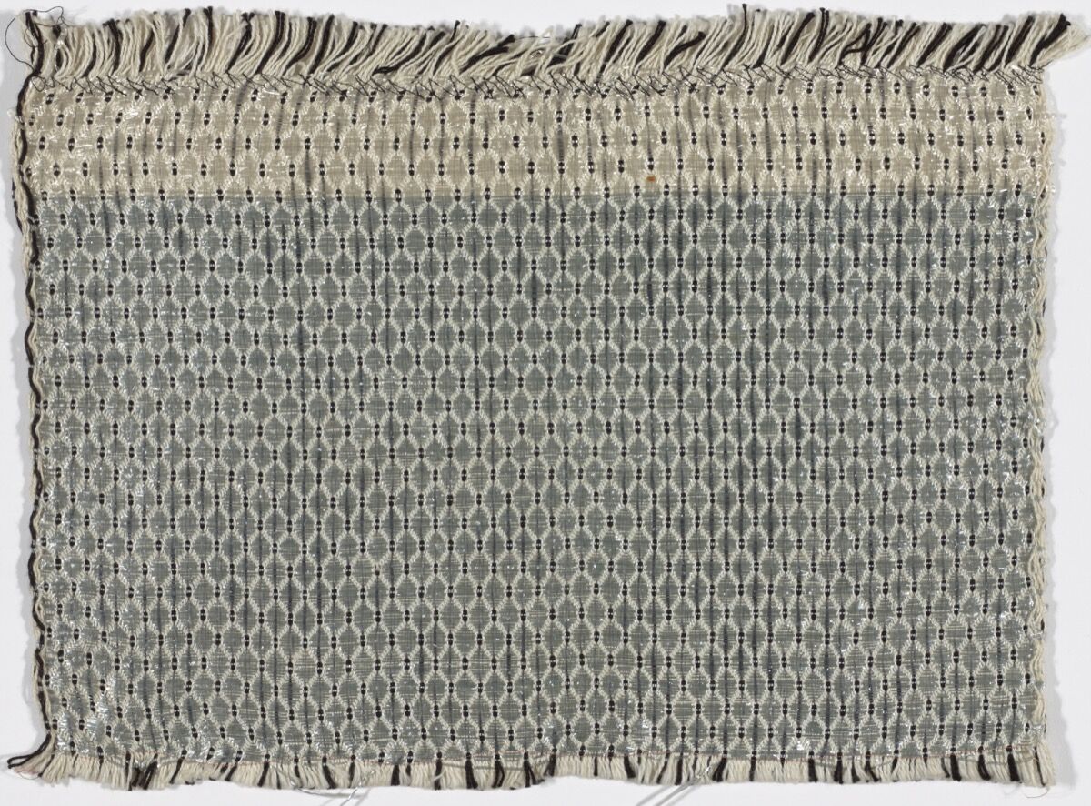 Gunta Stölzl, Textile Sample for Curtain, c. 1927. © 2017 Artists Rights Society (ARS), New York / VG Bild-Kunst, Bonn. Courtesy of The Museum of Modern Art, NY.