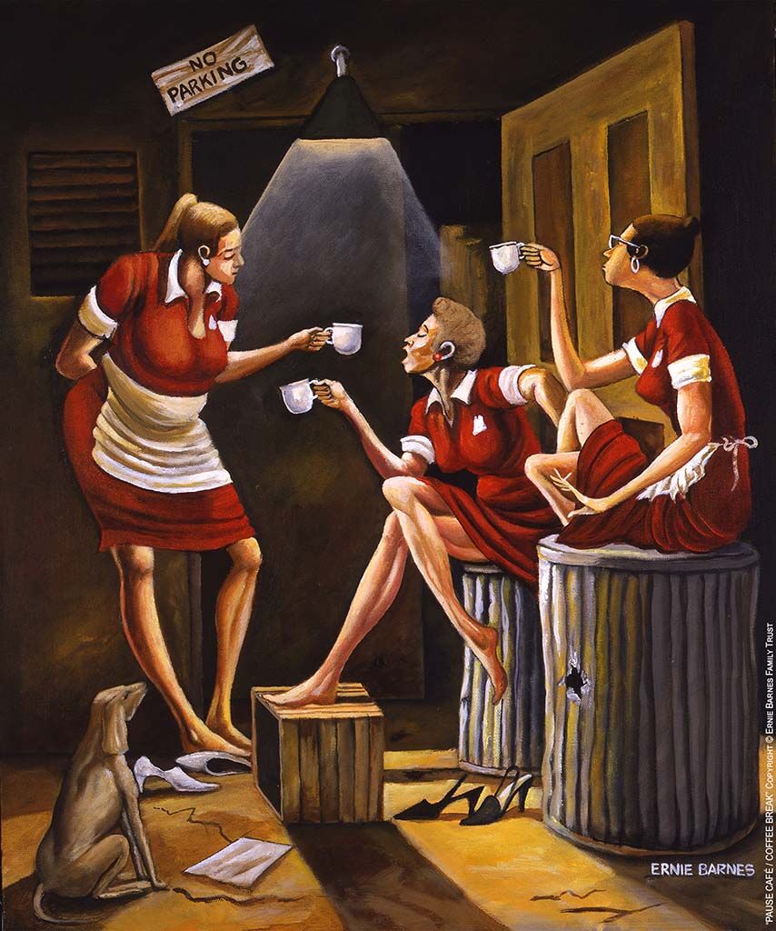 Ernie Barness Vibrant Paintings Celebrated Black Southern Life Artsy Ernie Barness Vibrant Paintings Celebrated Black Southern Life Artsy