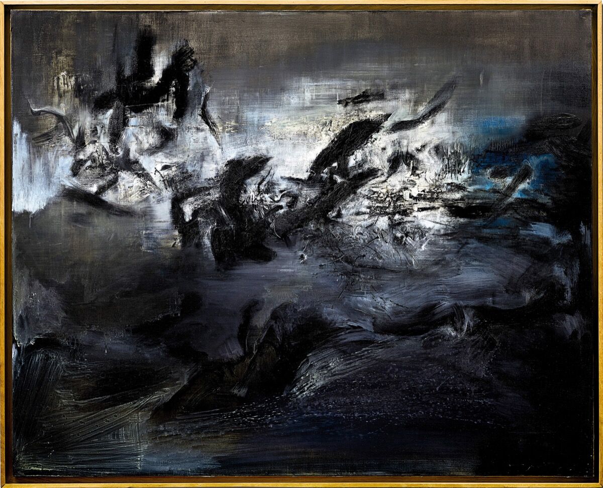 Zao Wou-Ki,  21.04.59 , 1959. Courtesy of Sotheby's.