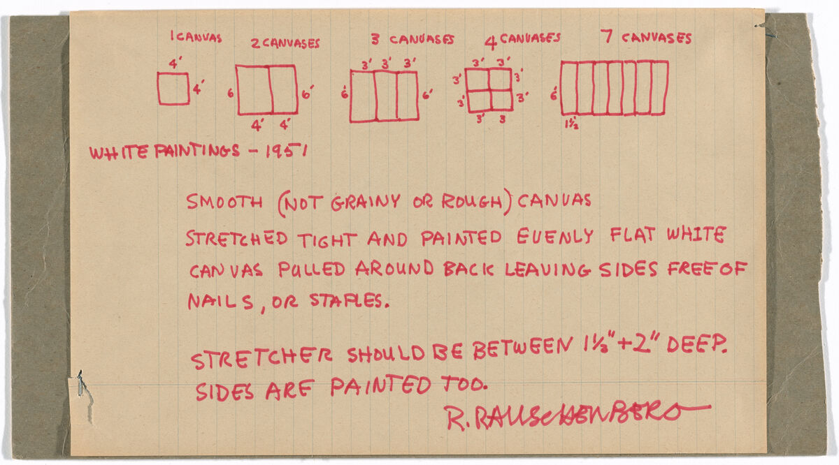 Understanding 11 Great Artists Through The Instructions They Left Behind Artsy Understanding 11 Great Artists Through The Instructions They Left Behind Artsy