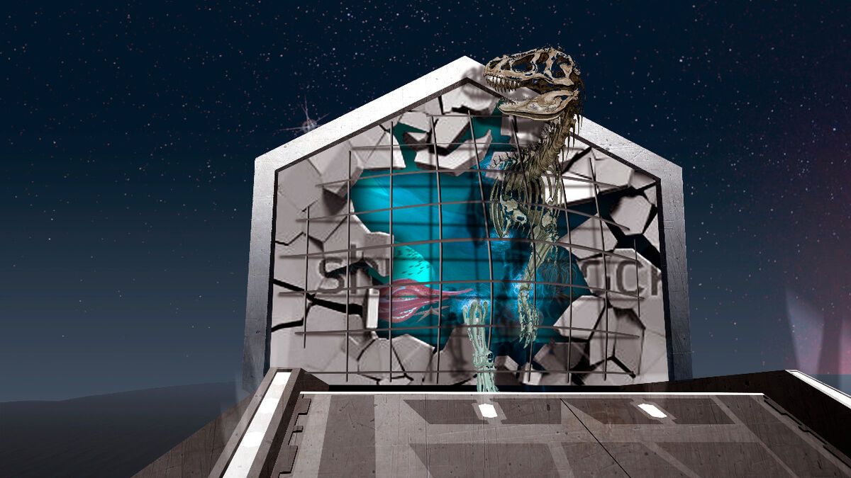 Render of Marianela Fuentes, Arturo Gonzalez and Sarahi Carrillo, Ichiro Sacred Beings, 2018. Courtesy of the artists.