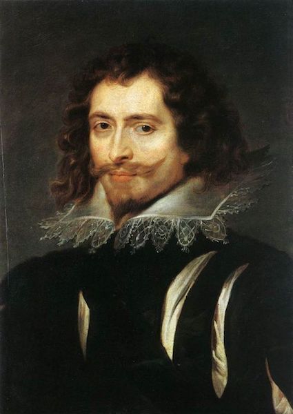Peter Paul Rubens, Portrait of George Villiers, First Duke of Buckingham, ca. 1625. Photo via Wikimedia Commons.