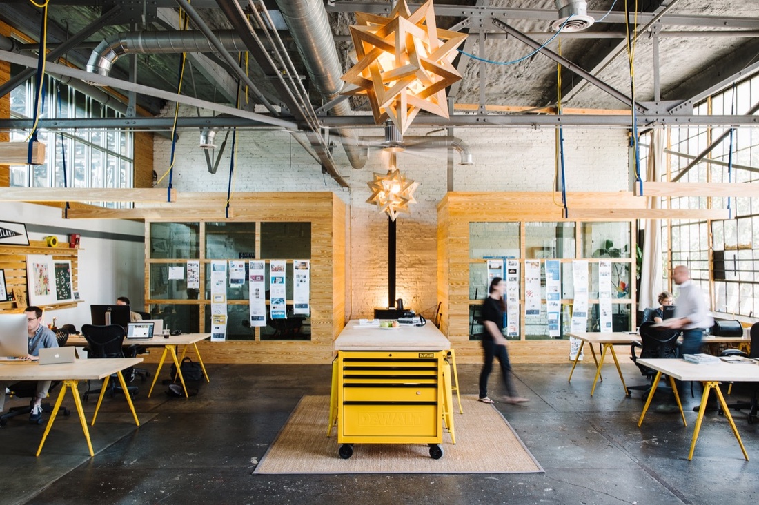 Digital Design and Brand Studio at The Goat Farm. Photo by Edgar Allan. Courtesy of The Goat Farm.