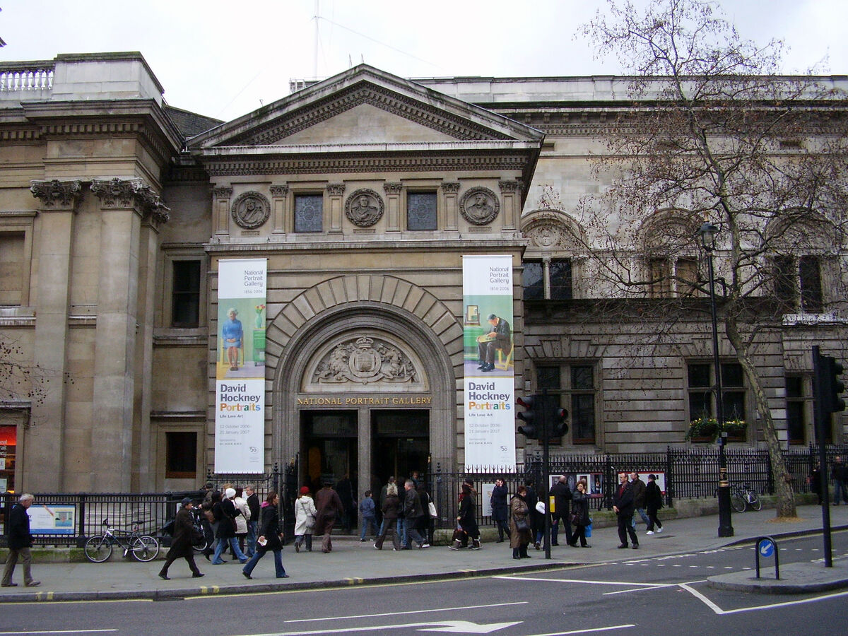 The National Portrait Gallery, London. Image via Wikimedia Commons. 