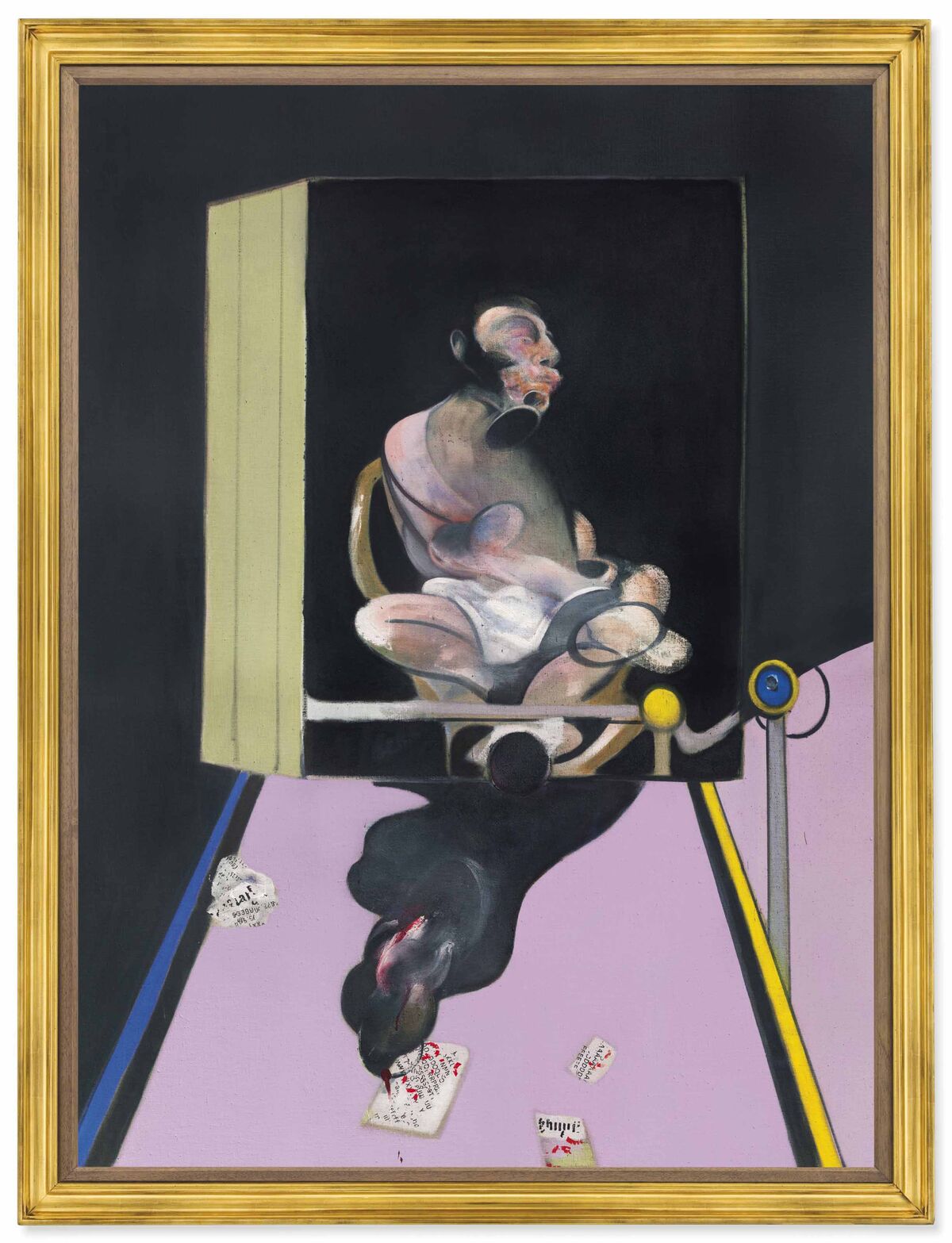 Francis Bacon, Study for Portrait, 1977. Courtesy of Christieâs. 