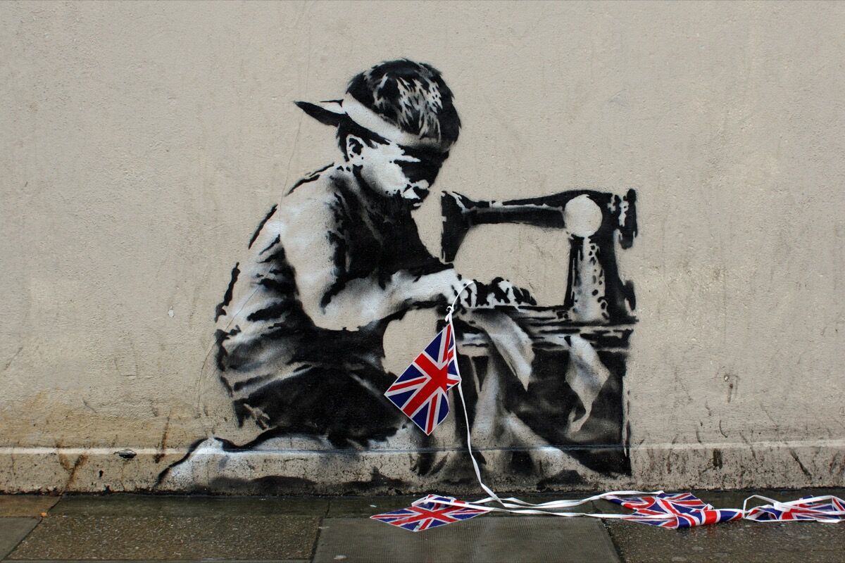 A Banksy Appears On A Building Overnight Who Gets To Cash In Artsy