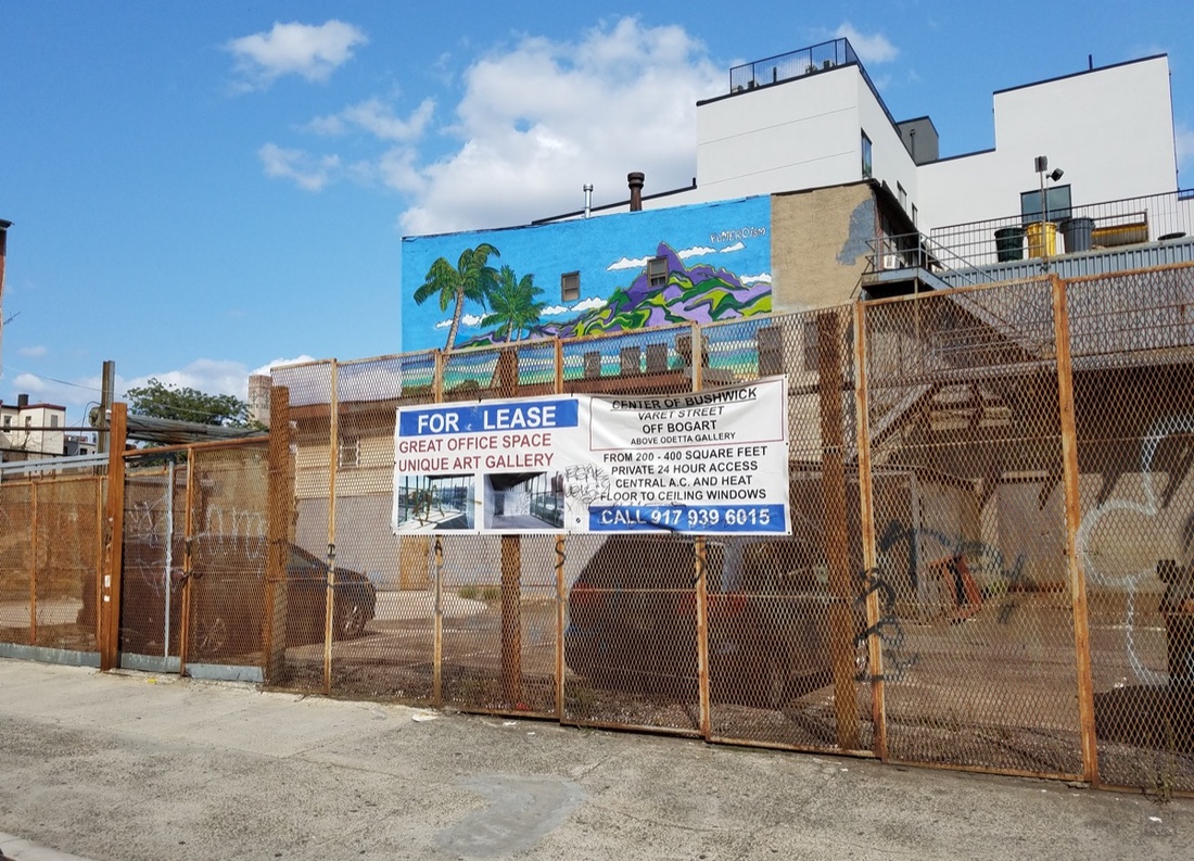 Bushwick Avenue in Brooklyn, 2017.