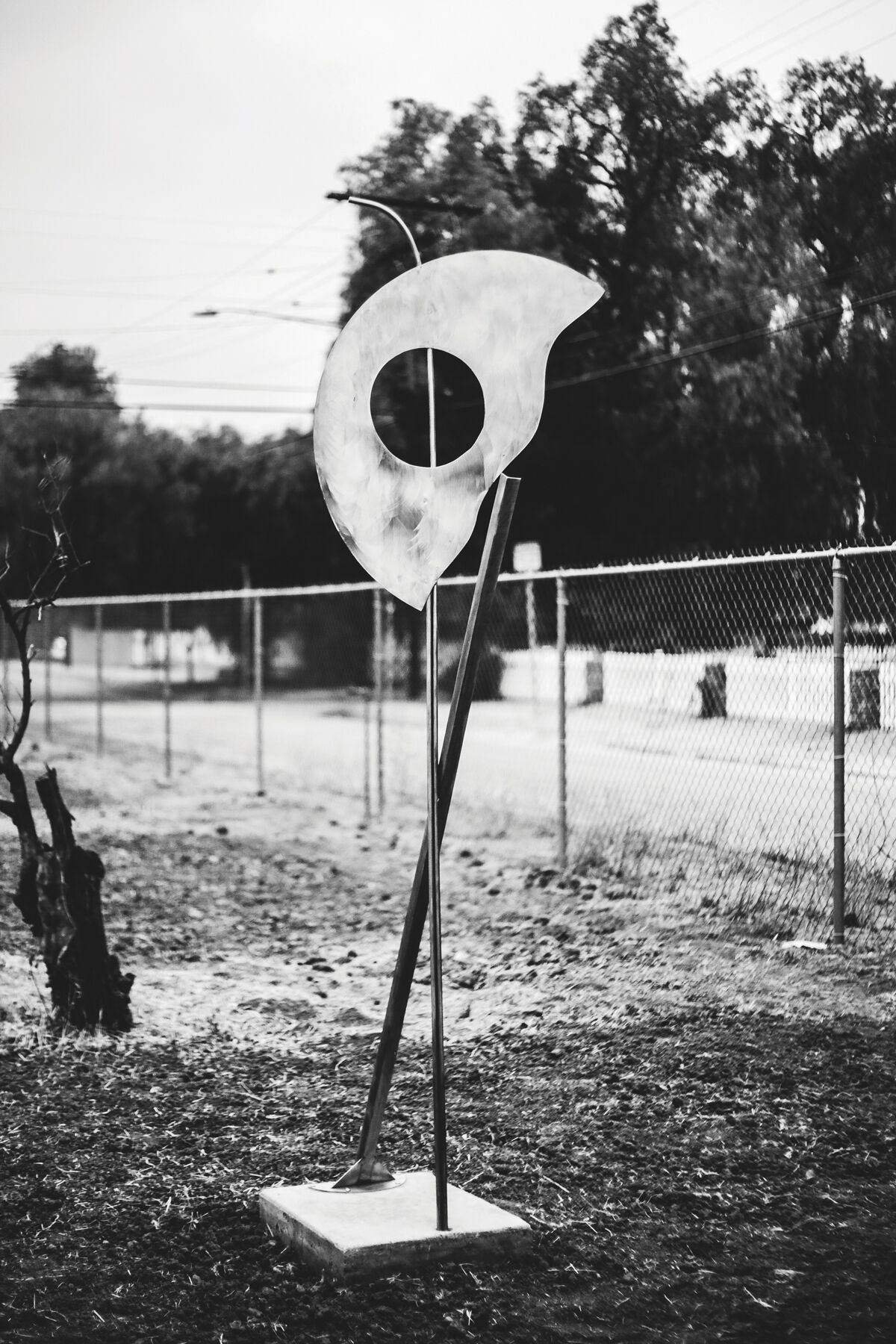 Wendell Dayton, Rising Moon, 1979. Photo by Bryan David Hall. Courtesy of the artist.
