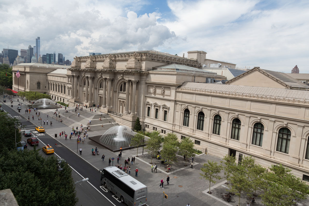 Exterior view of The Metropolitan Museum of Art, New York. Courtesy of The Metropolitan Museum of Art, New York.