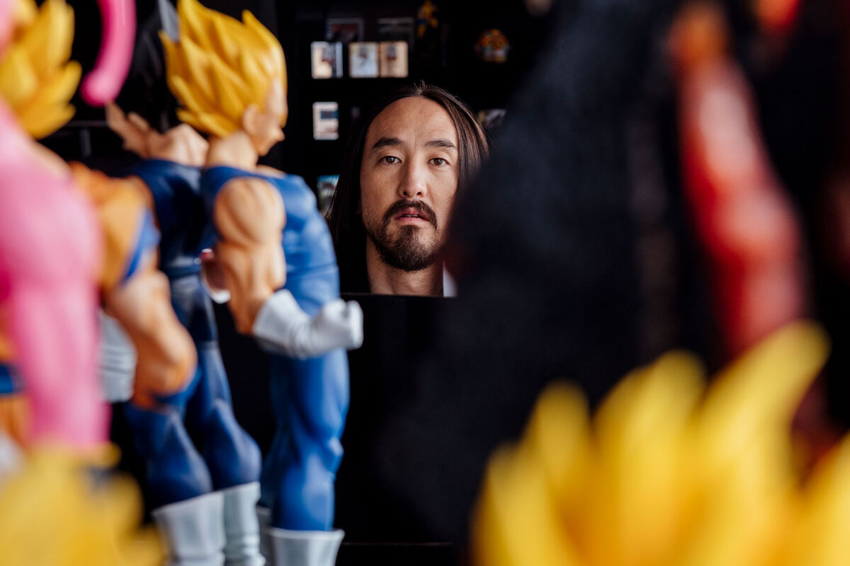 Chân dung Steve Aoki của Brian Guido cho Artsy.