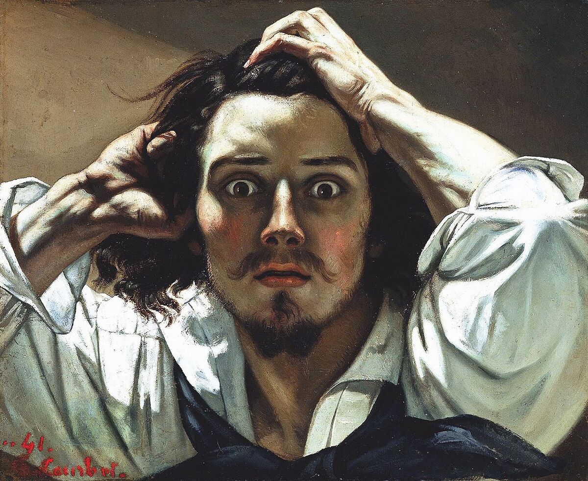 Gustave Courbet S The Desperate Man Is The Ultimate Self