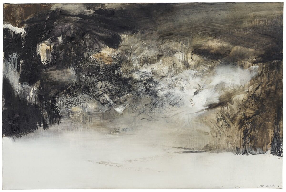 Zao Wou-Ki, 7.3.70, 1970. Courtesy Christie’s Images Ltd.