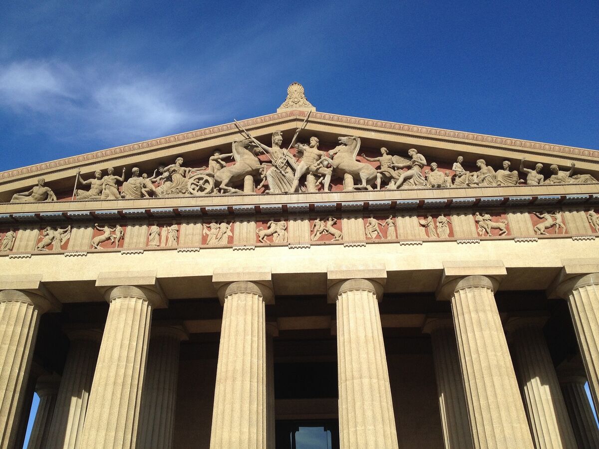 Why Is There A Full Scale Replica Of The Parthenon In Nashville Tennessee Artsy