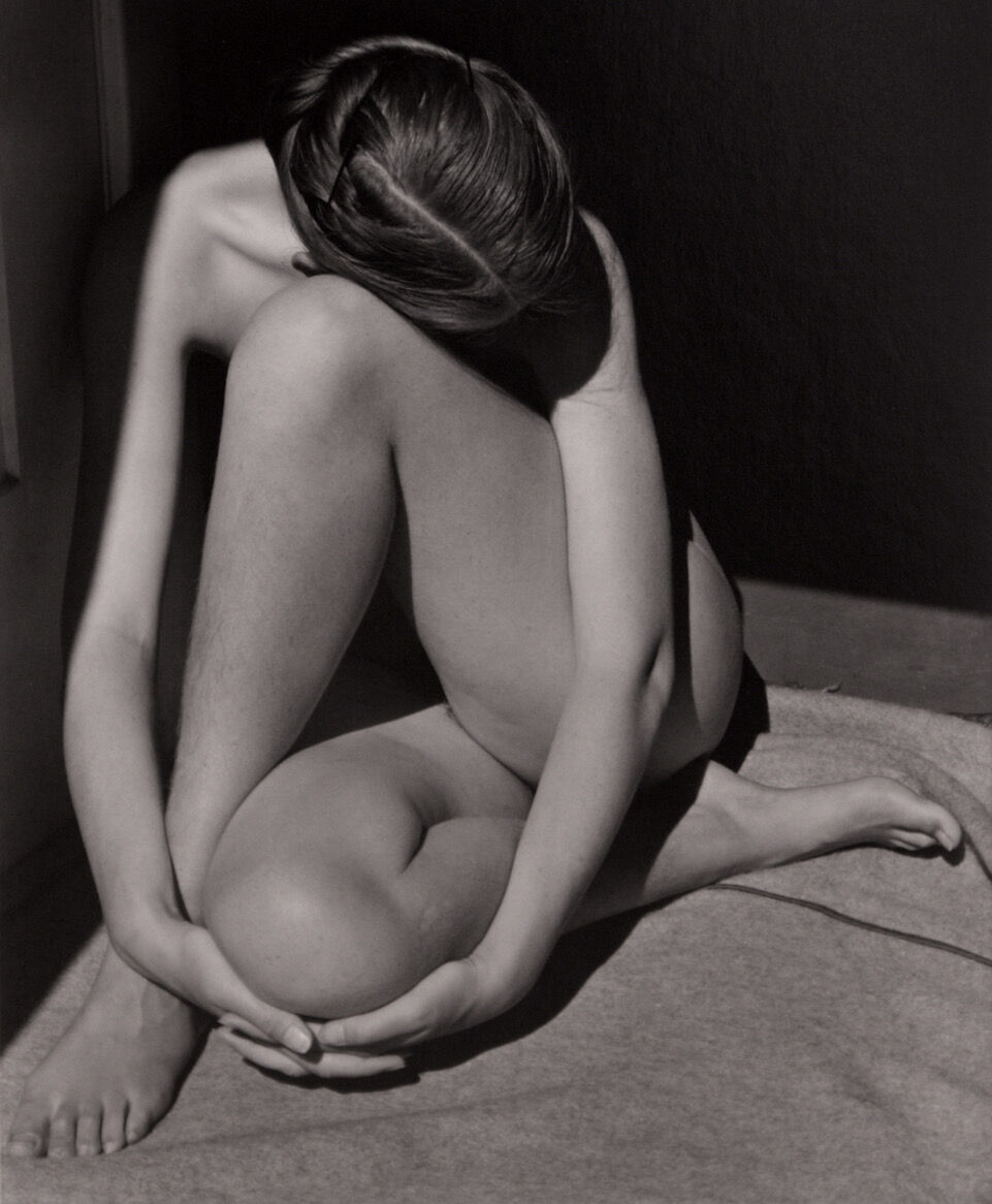 Edward Weston, Nude, 1936. Courtesy of Huxley-Parlour.