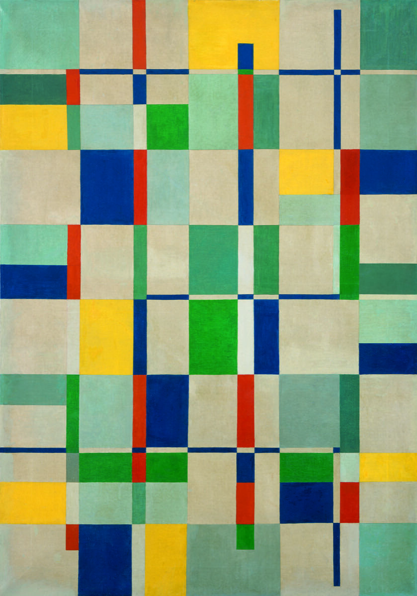 Lygia Clark, Composição (Composition), 1953. Colección Patricia Phelps de Cisneros. © Courtesy of “The World of Lygia Clark” Cultural Association.