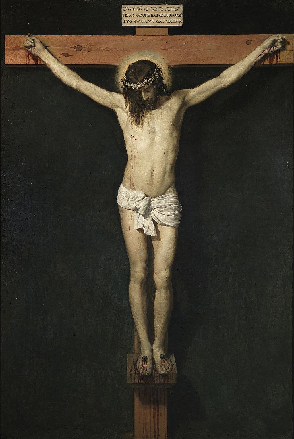Diego Velázquez, The Crucified Christ, 1632. Image via Wikimedia Commons.