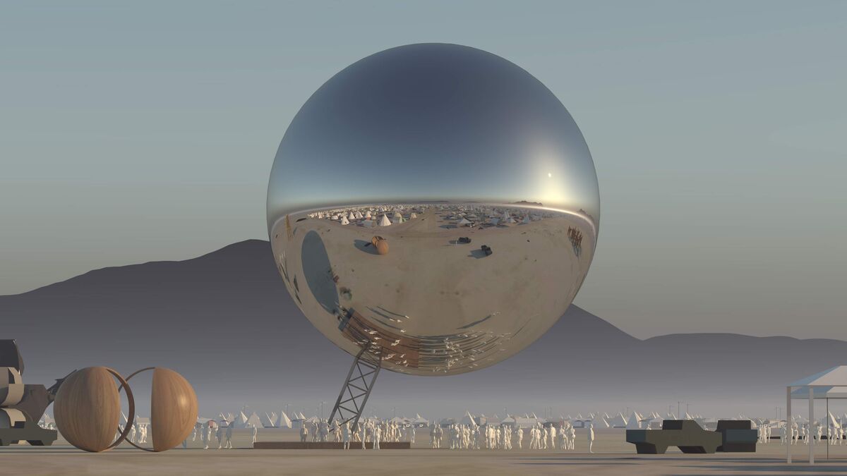 Bjarke Ingels and Jakob Lange, THE ORB, 2018. Courtesy of the artists.
