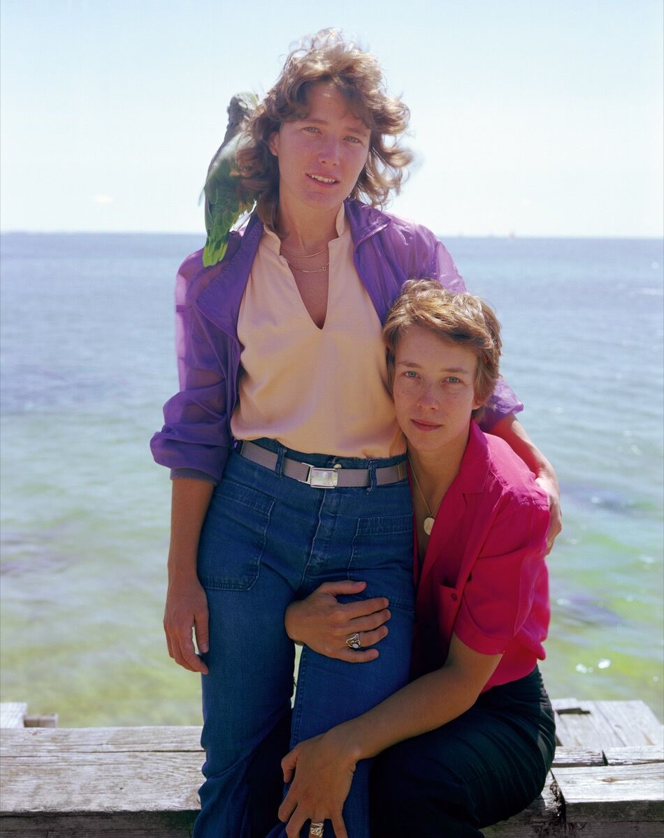 Joel Meyerowitz, Gabriel and Sam , 1981, from “Joel Meyerowitz: Provincetown.” © Joel Meyerowitz. Courtesy of Aperture.