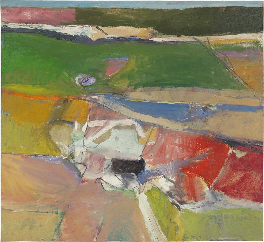 Richard Diebenkorn Brought California Light To Abstract