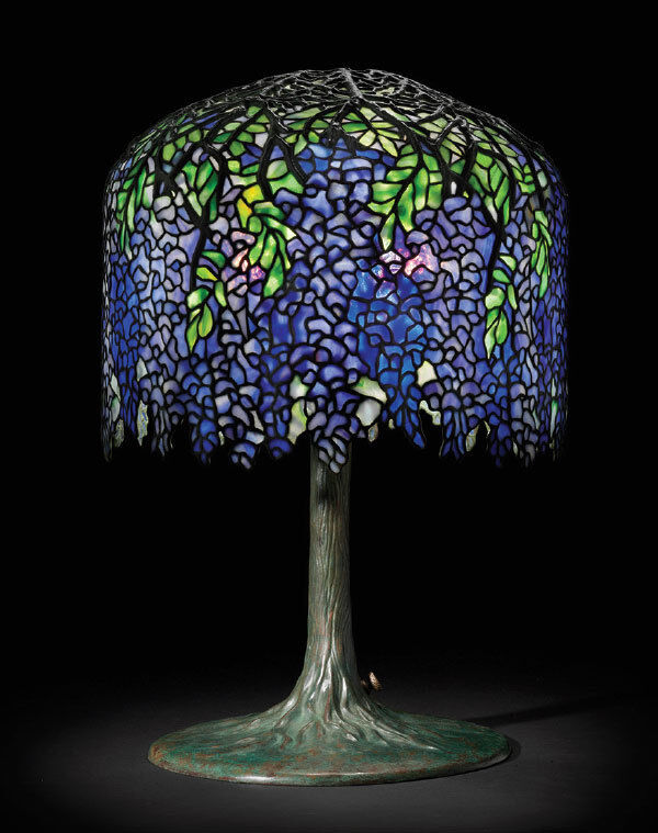 Wisteria Shade on Tree Trunk Base