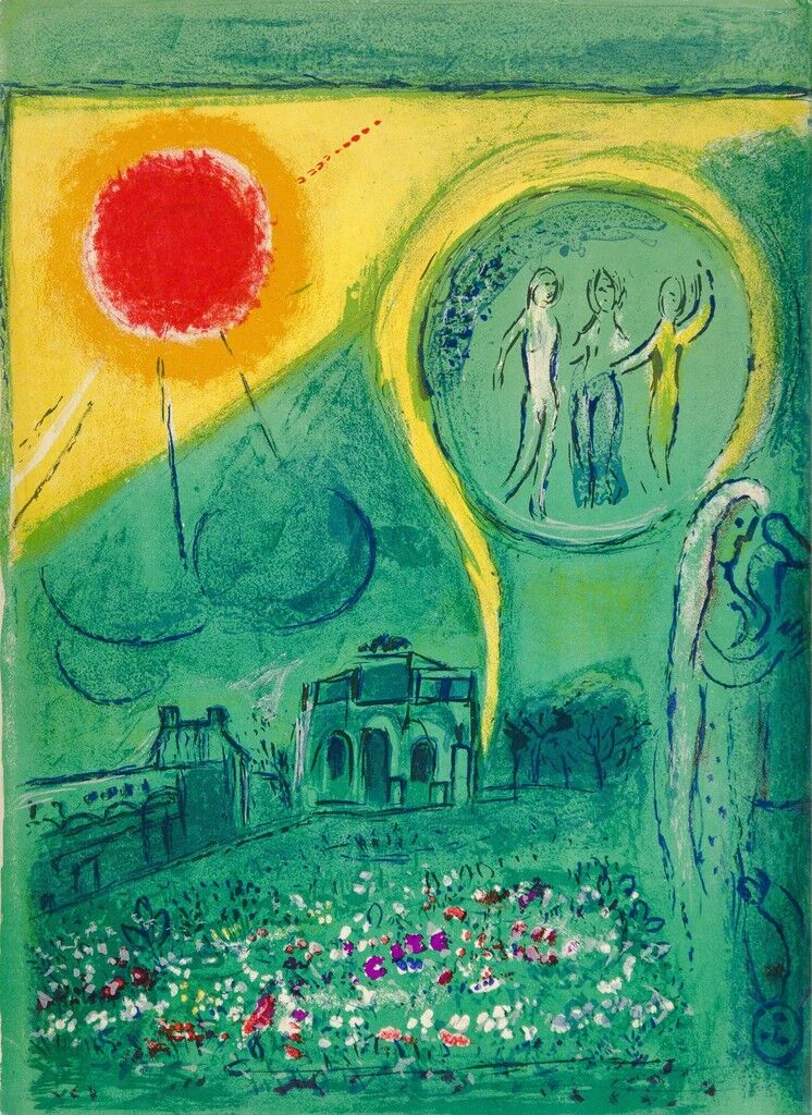 Romance, Myth, and Color in Chagall's Late Lithographs - Artsy