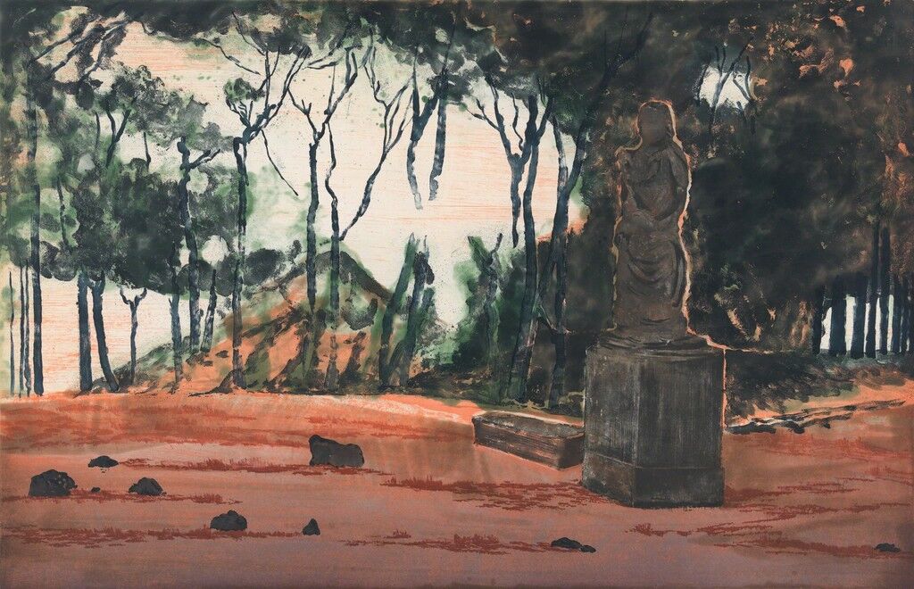 Swedish Artist Mamma Andersson S Haunting Nordic Scenes On Paper Artsy