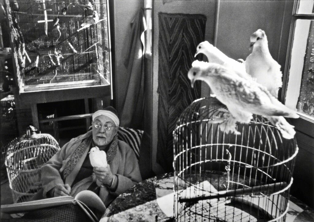 Henri Matisse at his Home, 'Le Reve', Vence, France