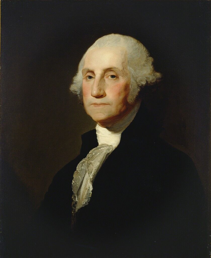 How The Unfinished Athenaeum Portrait Of George Washington Ended