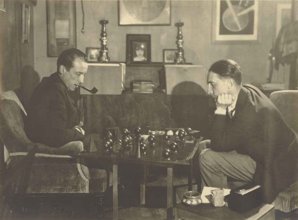 [Marcel Duchamp and Raoul de Roussy de Sales Playing Chess]