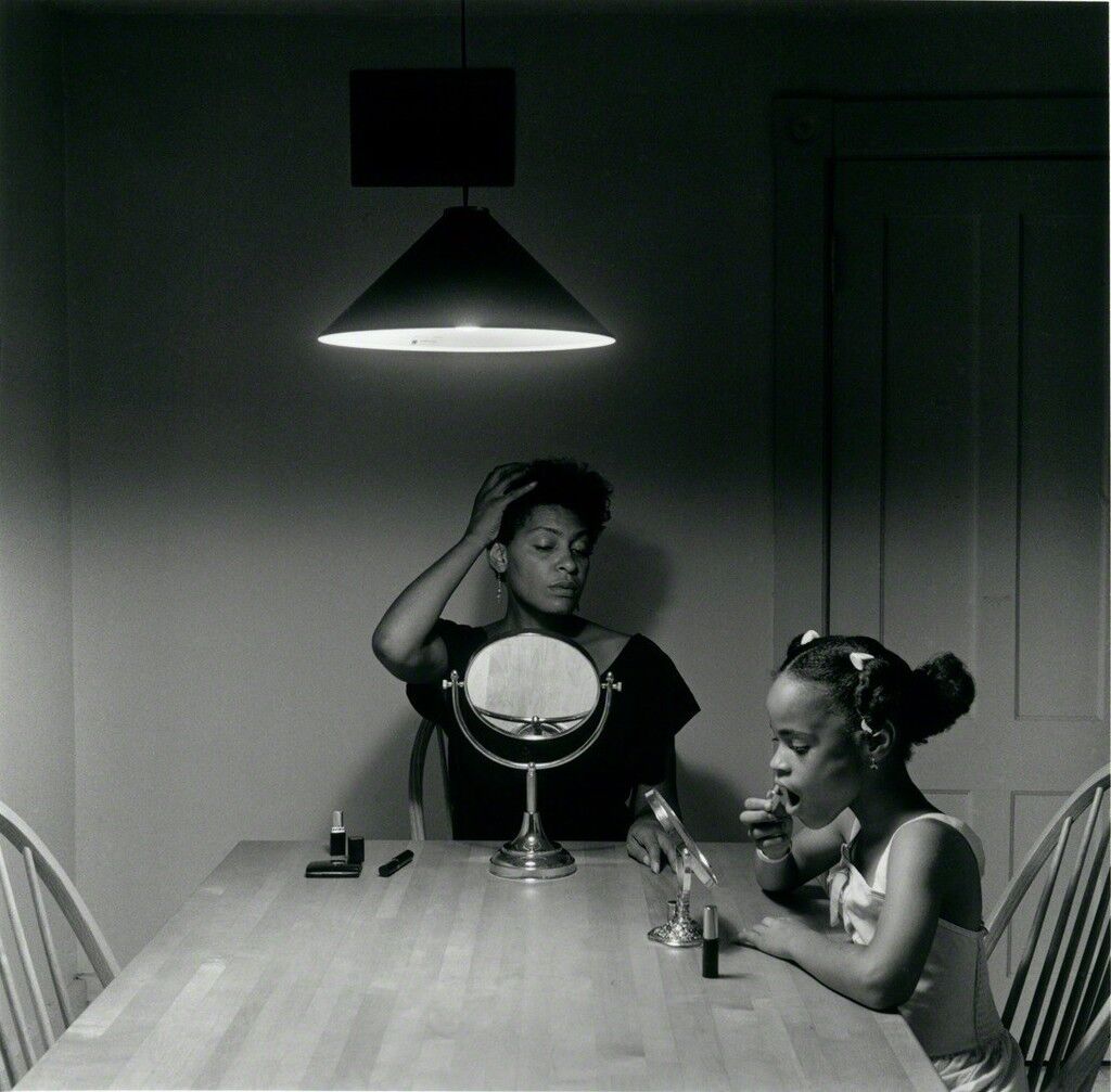 Carrie Mae Weems Untitled From The Kitchen Table Series