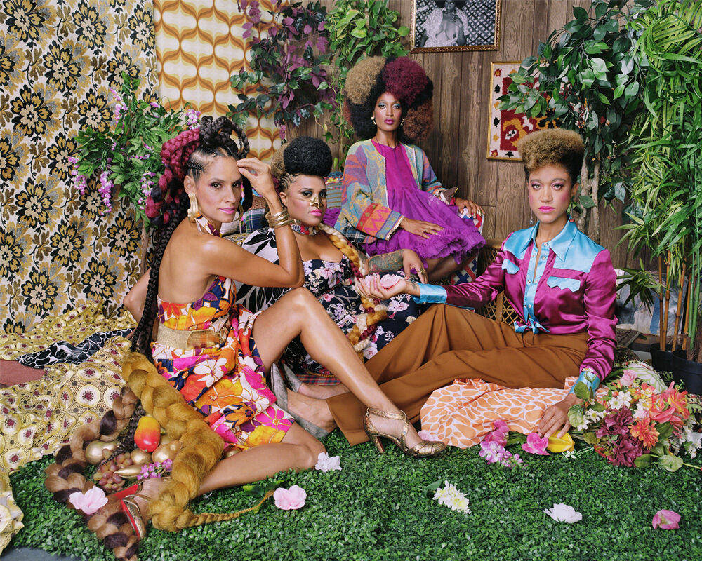 Racquel with Les Trois Femmes