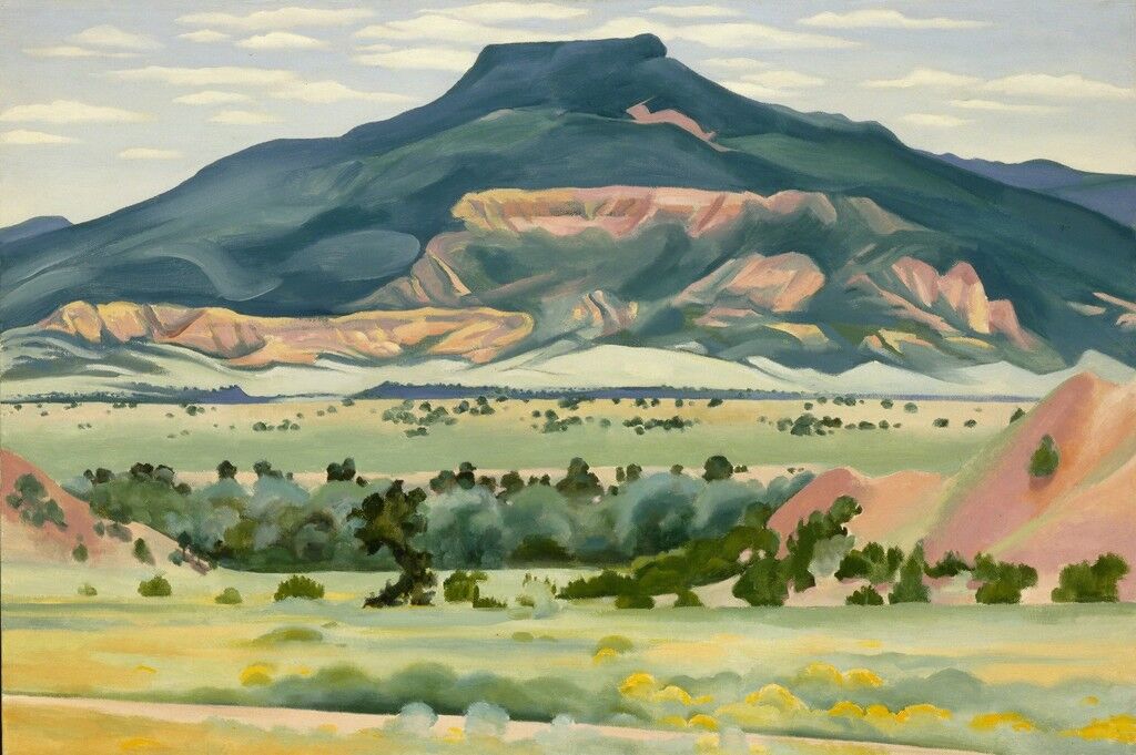 Georgia O Keeffe My Front Yard Summer 1941 Artsy