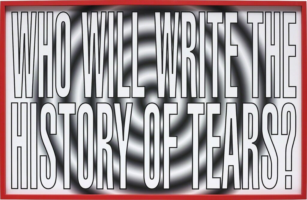 Who Will Write The History of Tears?