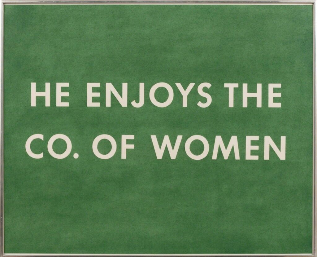 He Enjoys The Co. of Women