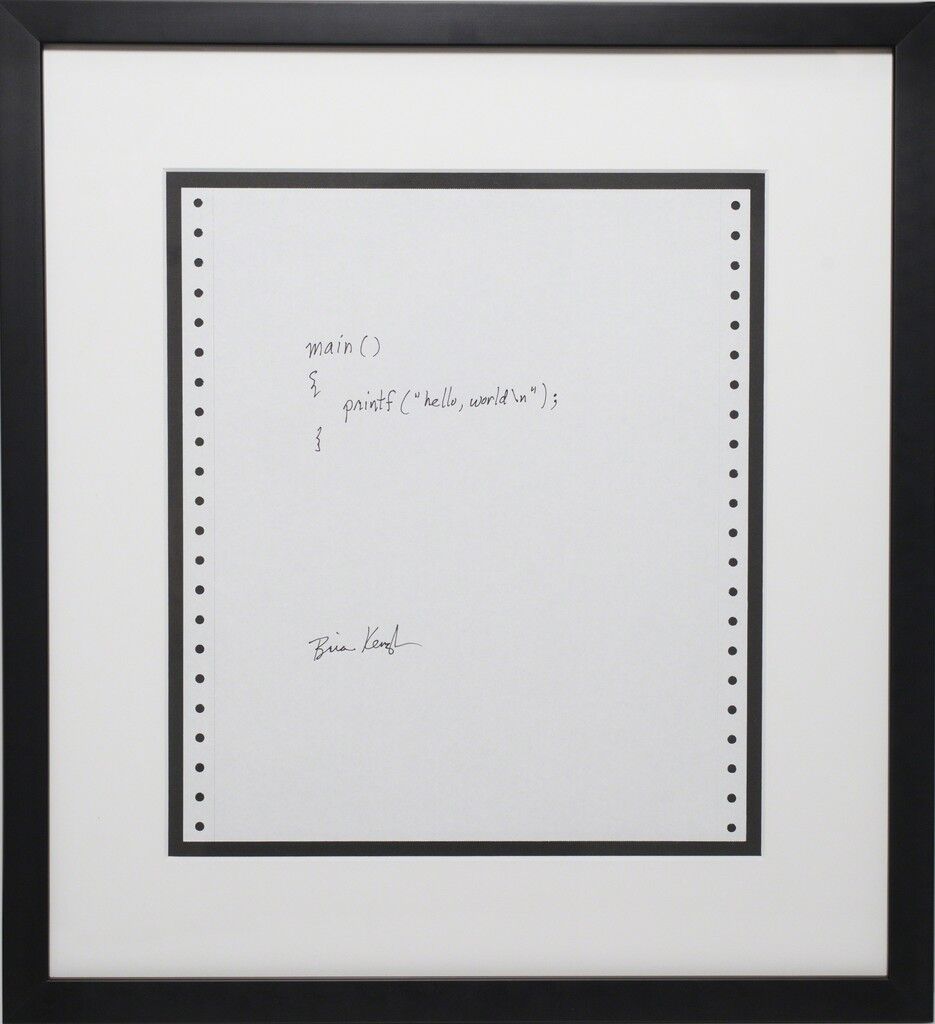 Get Brian Kernighan Hello World 1978 Artsy For iPhone Free Wallpaper Brian Kernighan Hello World 1978 Artsy Free HD