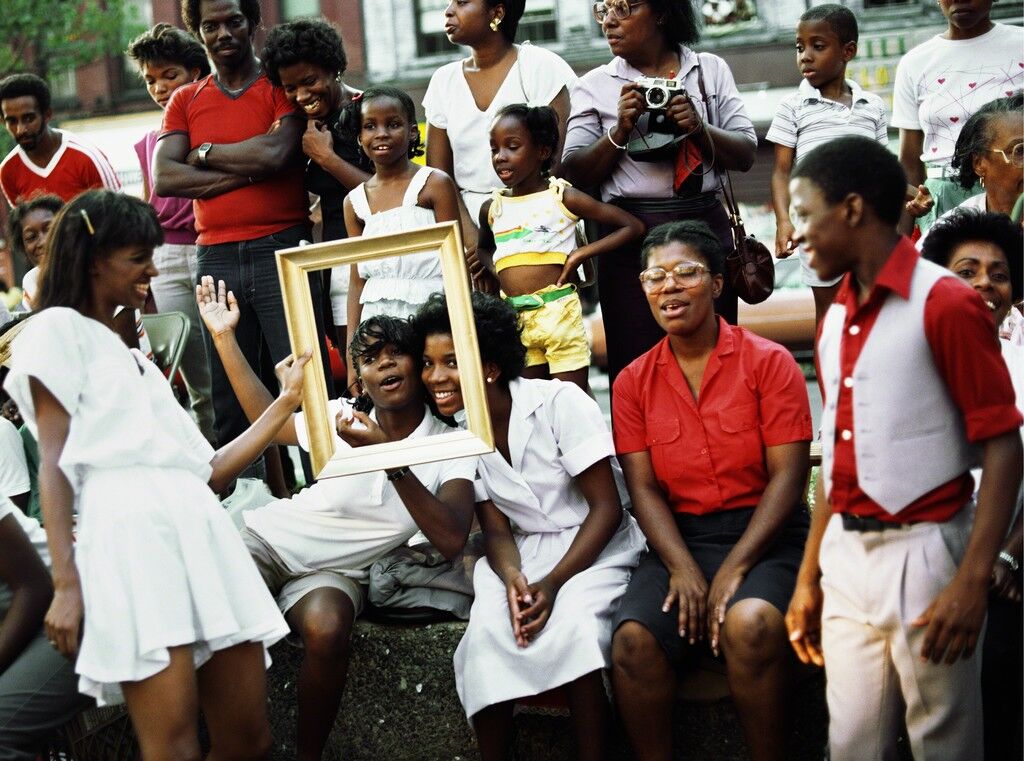 Art Is. . . (Women in Crowd Framed)