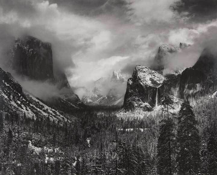 Clearing Winter Storm, Yosemite Valley, California