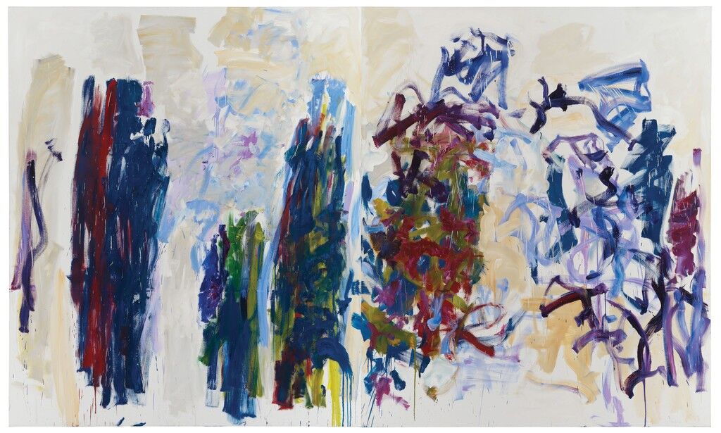 joan mitchell s paintings of how trees feel artsy