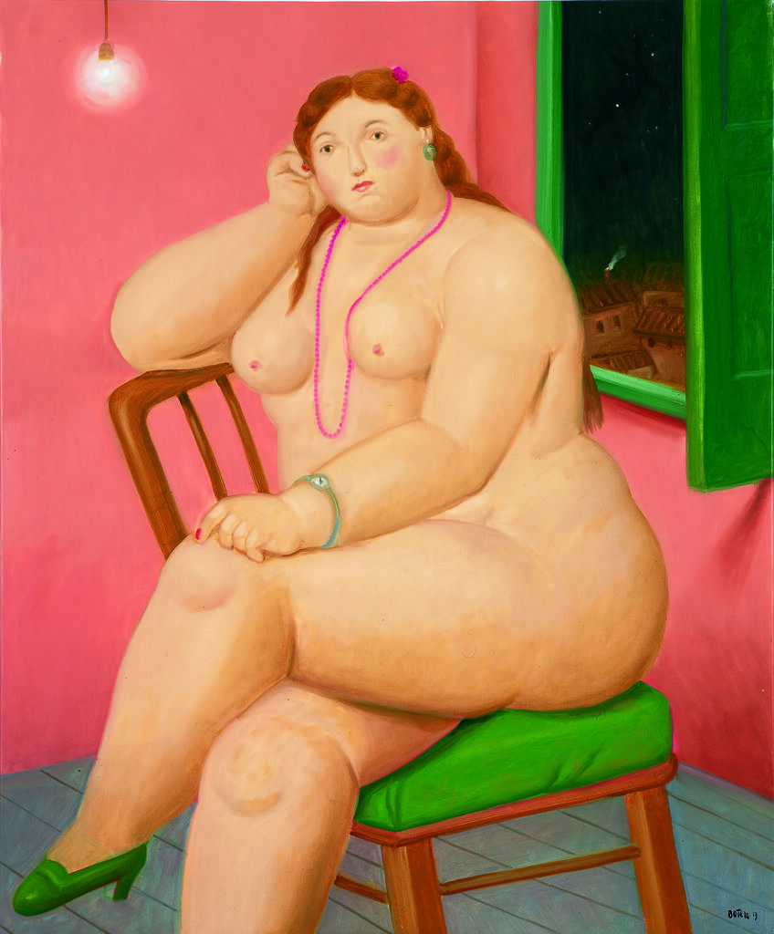 Art Naked Fat Woman