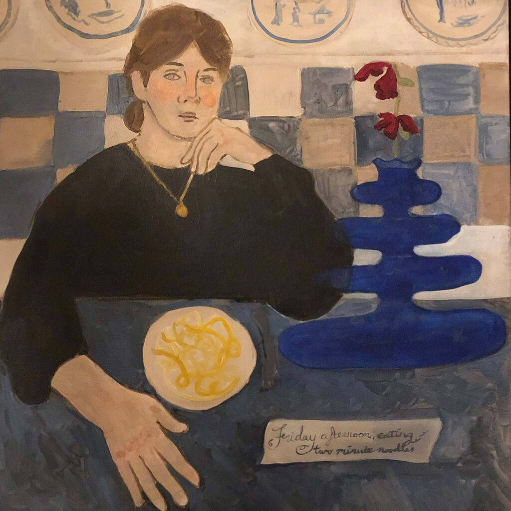 Friday Afternoon Eating Two Minute Noodles