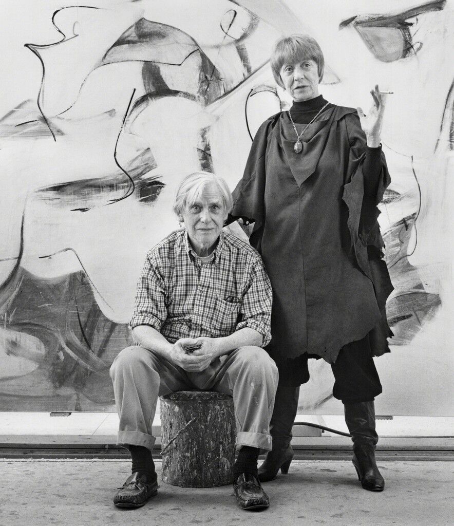 Willem and Elaine de Kooning, East Hampton, New York