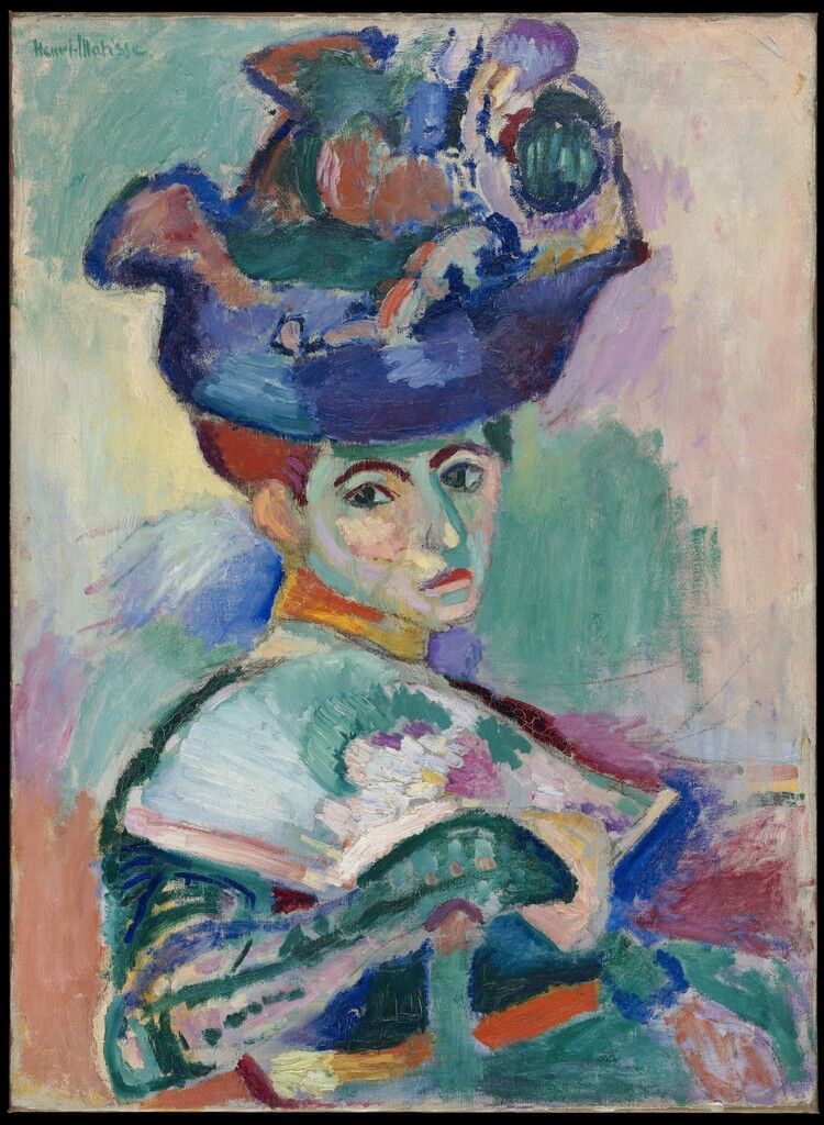 Femme au chapeau (Woman with a Hat)