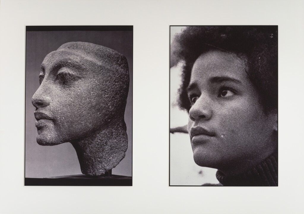 Sisters III (L: Nefertiti's daughter, Maketaten; R: Devonia's Daughter, Kimberley), from the "Miscegenated Family Album"