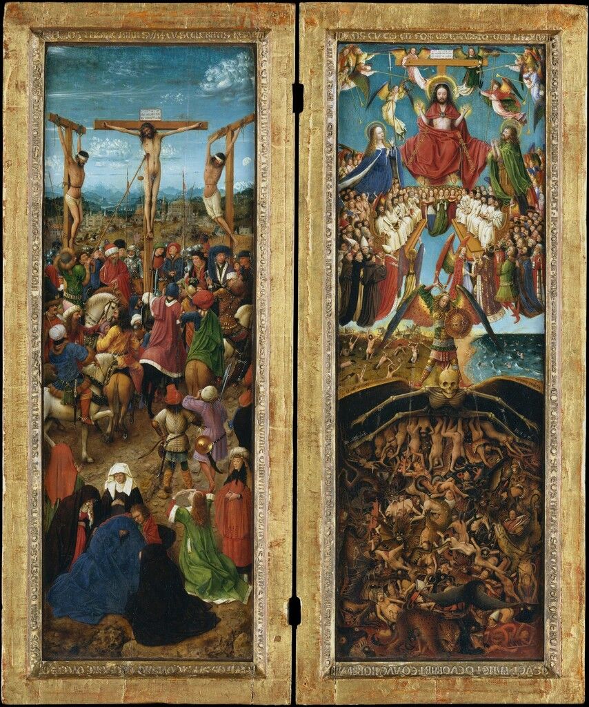 The Crucifixion; The Last Judgment