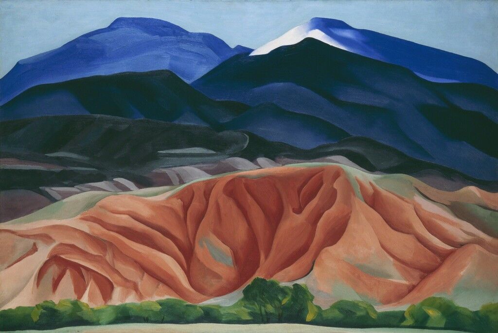 Georgia O'Keeffe | Black Mesa Landscape, New Mexico / Out Back of Marie's II  (1930) | Artsy