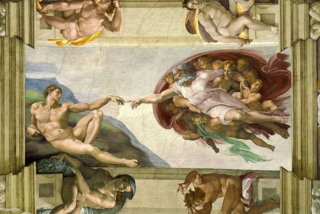 Creation of Adam, Sistine Chapel ceiling