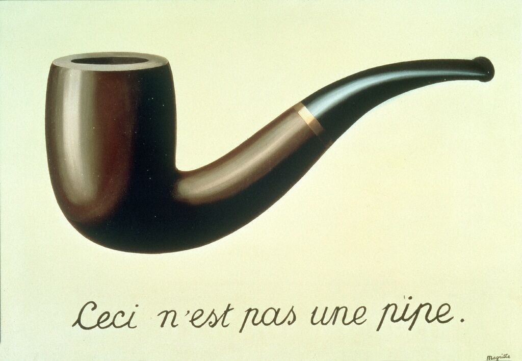 La Trahison des images (Ceci n’est pas une pipe)