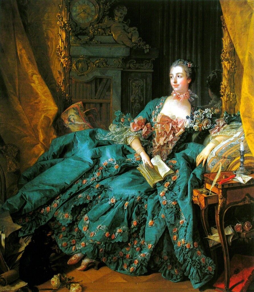 Portrait of Madame de Pompadour