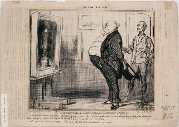 Satirist Honore Daumier S Spaces Of The Art World Artsy