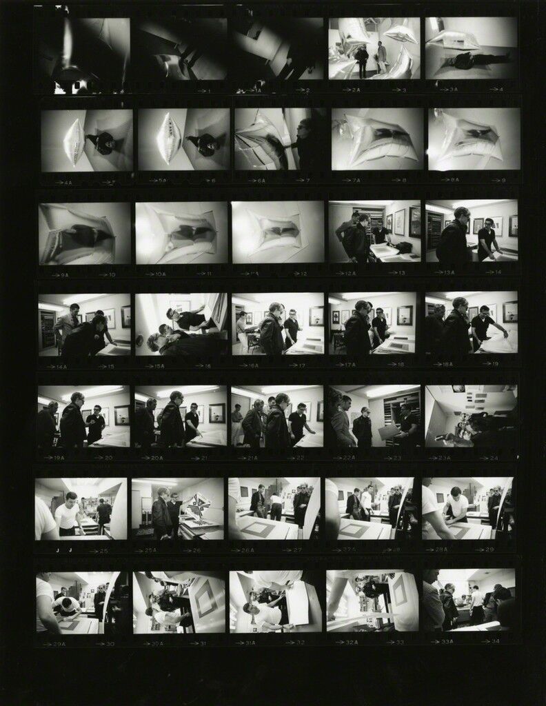 Andy Warhol，Castelli 画廊，纽约（联系表）